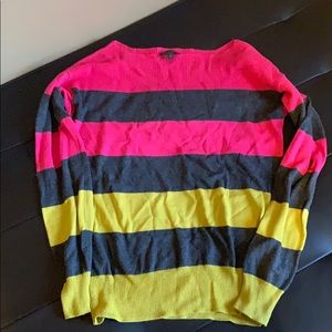 Stripped soft sweater